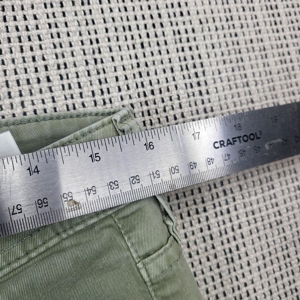 AG Adriano Goldschmied The Matchbox Jeans Mens 32x30 Light Green Slim Straight - Picture 6 of 9